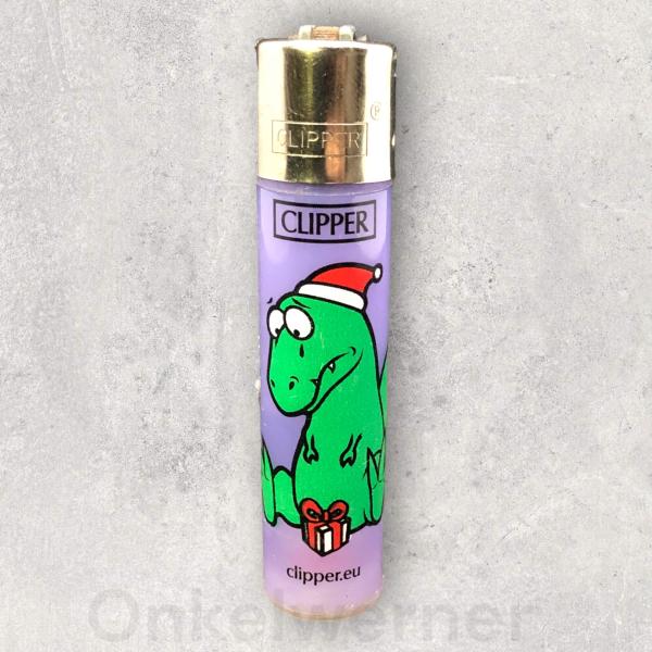 Dino 3/4 Clipper Feuerzeug 